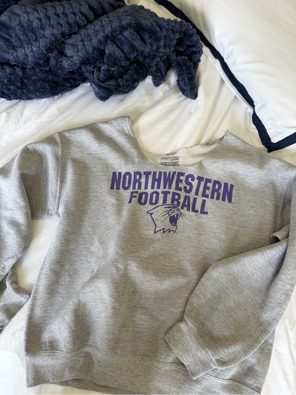 Northwestern Football Crewneck